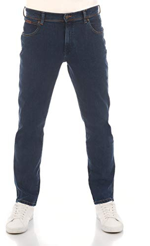 Wrangler Herren Texas Slim Jeans, Blue Chip, 34W / 36L