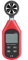 UT363 Hochgenaues LCD-Digitalanemometer Handheld Windgeschwindigkeitstemperaturmesser Messgerät Tester Zur Messung der Windgeschwindigkeit Wind Chill