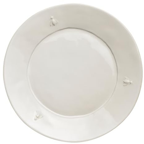 La Rochère Dessertteller Keramik Abeille Biene Natur Ø 214 mm - 4er Set