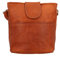 Gusti Leder Umhängetasche - Jaqueline S Vintage Shopper Leder, Crossbody Bag Damen aus echtem Ziegenleder, verstellbarer Riemen, 4 Fächer, 7L