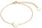 XENOX XS3572G Damen Armband Sterling-Silber 925 Gold 18,5 cm