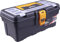 Eco Master Series tool boxes with removable tote tray and organiser compartments built into the lid. With sturdy plastic catches and carrying handle (13 Inch)