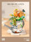 LOZ 1936 Building Blocks Eternal Flower Series Watering Can Potted Plant Bouquet Artificial Flowers Artificial Plants for Crafting Room Decoration Creative Construction Toy