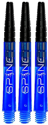 Bull's Spine Shafts - Blau - Medium - Premium Dart Schäfte für verbessertes Spiel