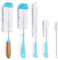 HZACHYX Multi-Purpose Bottle Brush Cup Brush, Used for Cleaning Kitchen Wire Brush Sets of Different diameters and Sizes, Long Water Bottles and Straw Cleaning Brushes