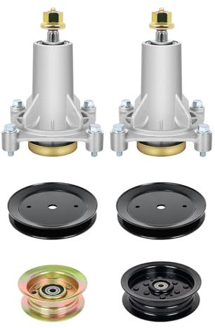Kit puleggia mandrino 532187281 195945 705114 per Husqvarna YTH224T YTH22K46 YTH22V42 YTH22V46 Jonsered LT2223A2 LT2320A2 YT46 Partner P1855 117 ore. oulan Pro PB23H46YT PP175G46 PP175H46 - Trattorini