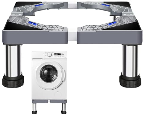 Goowafur Waschmaschinensockel, Sockel für Waschmaschine und Trockner