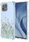 ILING Cover per Xiaomi 11 Lite 5G NE/Xiaomi Mi 11 Lite(4G/5G), Elegante Floreale e Simpatico Animato Motivo Ragazze Custodia, Ultrasottile Transparent Soft TPU Antiurto Silicone Case (Fiori selvatici)