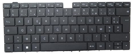 Clavier d'ordinateur Portable pour Honor MagicBook X 14 NDR-WFH Noir France FR avec rétroéclairage