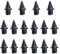 Harilla 16 piezas de clavos para zapatillas de atletismo, clavos para atletismo, de metal, 7 mm, clavos profesionales para competición