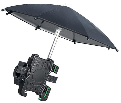 GRADENEVE 1 Satz Regenschirm Handyhalter Fahrrad Handyhalter Fahrzeughalter Handy, Mobiltelefon Telefonhalter Motorradzubehör Entlüften Straße Sitz Stand Armaturenbrett Auto Stengel Abs