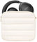 Geekria NOVA Headphones Puffy Pouch Compatible with Bose QC Ultra, JBL Tour One M3, Skullcandy Hesh ANC, Soft Shell Replacement Protective Travel Carrying Bag with Cable Storage (Ivory)