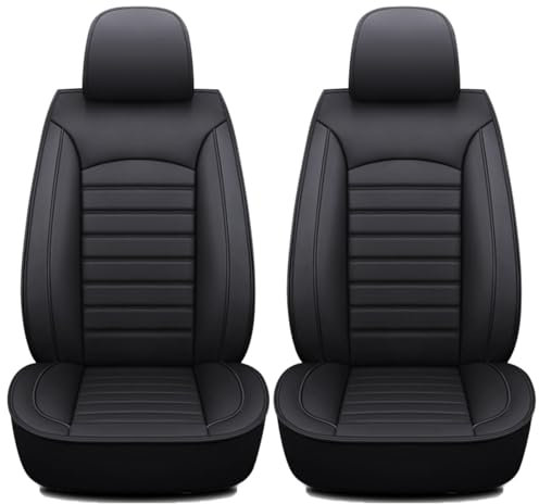 Autositzbezug für VW T6 2015-2025, universell passend für die meisten Pkw, SUV, Limousinen und LKW, C Black Black