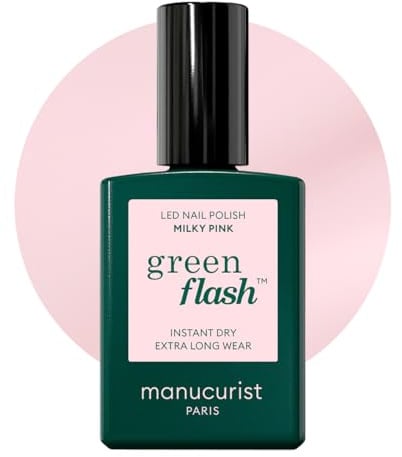 Manucurist Green Flash Milky Pink LED Gel Nail Polish