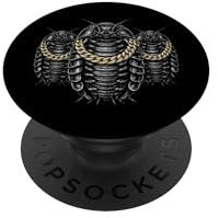 Isopod Rap Old School Retro Streetwear 80er 90er DREI PopSockets Klebender PopGrip