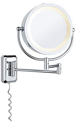 Paulmann 70349 WallCeiling Bela Kosmetikspiegel max.40W E14 Chrom/Spiegel 230V Spiegelleuchte Spiegellampe Wandleuchte 703.49