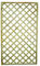 Lot de 4 panneaux treillis rectangulaires en bois 60 x 180 cm pour décoration extérieure