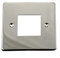 ElekTek Polished Chrome Plated Double Light Switch Metal Cover Plate Conversion - No Wiring or Switch Removal Necessary