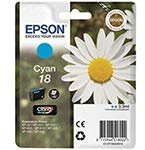 Epson 18 / 18XL Tintenpatrone, original, Daisy Series Cyan (standard)