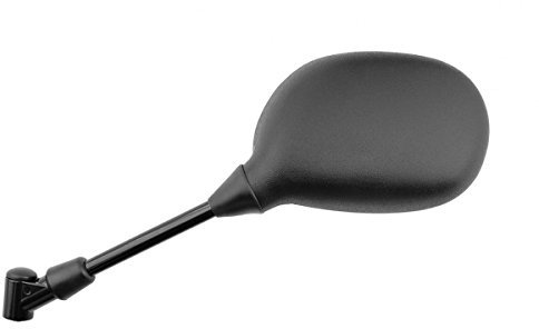 SP Spiegel links - kompatibel mit Peugeot Kisbee RS Vivacity 2T 4T 50 125 - Motorradspiegel - Rückspiegel - Schwarz - Lenkerhalterung - Asphärisch