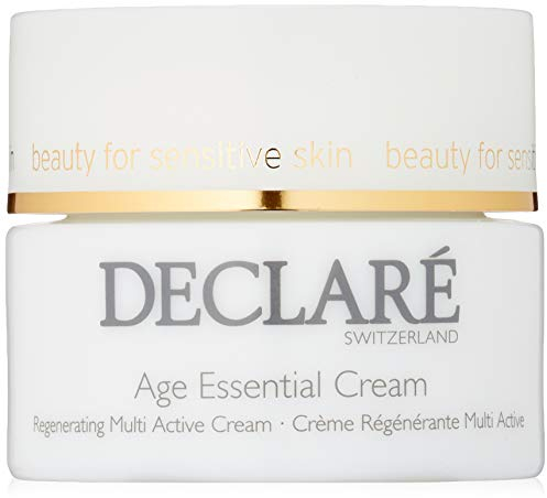 Declaré Age Control Age Essential Cream - Gesichtscreme mit Extrakt aus Pfingstrose & Weißer Lupine - Anti Aging Tagescreme für intensive Feuchtigkeit - Anti Falten Creme - Made in Switzerland - 50 ml