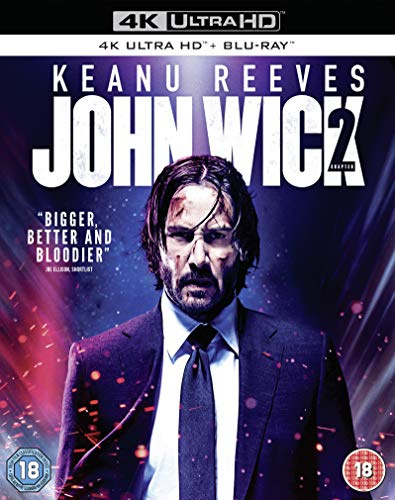 John Wick: Chapter 2 [4K Ultra-HD] [2017] [Blu-ray] [Region Free]