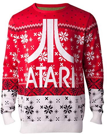 Atari Jumpers Logo Knitted Men's Sweater Multicolor