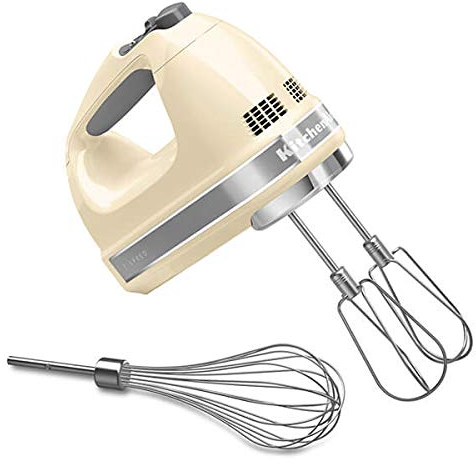 Kitchenaid Hand Mixer 7 Speed Almond Cream 5KHM7210BAC