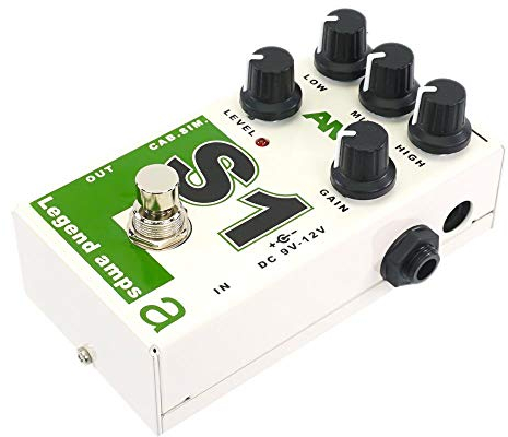 AMT S1-1 Kanal JFET Gitarrenvorverstärker mit Cab.Sim (Soldano Emulate)