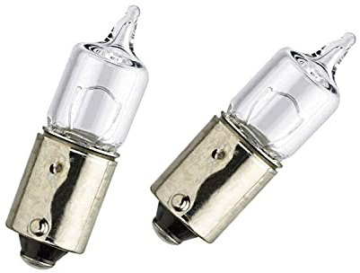 2x Jurmann H6W 12V BAX9s Original Long Life Hecklicht Rückfahrlicht Parklicht Standlicht Halogen Ersatz Birne E-geprüft