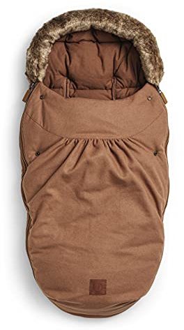 Elodie Details Universelle Wollfußsack für Kinderwagen - Burned Clay