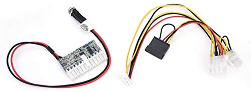 Nikou Modulo di alimentazione, DC-ATX-160W in linea ad alta potenza DC-ATX 12V ITX Z1 Upgrade 24PIN per mini-itx e custodia 1U