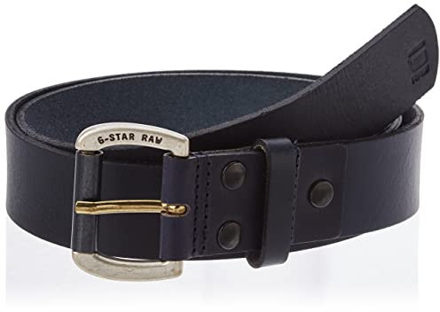 G-Star Herren Dast Gürtel, Mehrfarben (mazarine blue/black metal D20177-3127-3863), 105