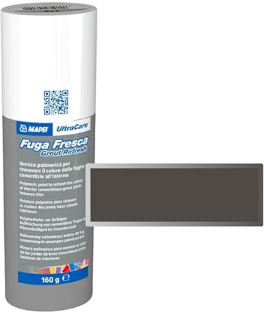 Mapei Ultracare FUGA FRESCA 149 Arena VULCANICA pintura polimérica para renovar el color de las juntas de cemento Botella de 160 g.