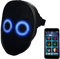 MOYACA LED-Maske mit Gestenerkennung, leuchtende Maske für Kinder/Männer/Frauen, LED-Halloween-Maske für Kostüm-Cosplay-Party