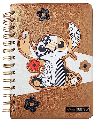 Disney Britto Collection Stitch Leather Notebook