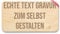 Frühstücksbrettchen Holz Natur - Echte Text Gravur zum selbst gestalten I Wunschtext Gravur - 22x12 - Holz - personalized cutting board personalisierte geschenke gravieren￼ selber gravieren