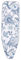 SaifFe Ironing Board Cover and Pad 81X30Cm 92X33Cm 97X33Cm 110X35Cm 122X38Cm Ironing Resists Cover for Ironing Board, Quick Ironing, Easy to Install/D/97 * 33Cm(38 * 13Inch)