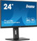iiyama Monitor Desktop XUB2497HSN-B1-23.8, Full HD LED, IPS, 1920 x 1080/100Hz, 1H1DP1C, HAS, RJ45, Black
