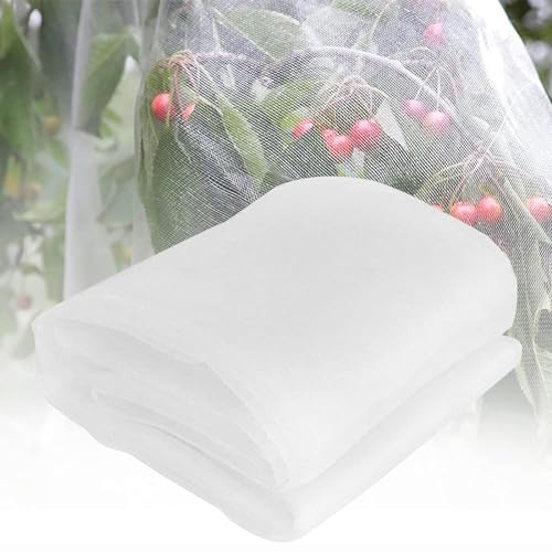 Rete Antigrandine per Orto, Rete Anti Insetti Anti-uv, Zanzariera a Metro, Reti Protettive da Giardino, Rete di Protezione a Maglia Fine per Proteggere Serra Frutteti Colture (Size : 4x15m)