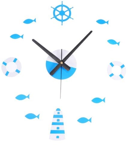 Yardenfun 1 Stück Stille Wanduhr DIY Uhr Wanduhr DIY Tischuhr Wanddekor Uhr