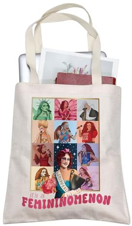 Singer Merch Singer Album Tote Bag It's A Femininomenon Tote Bag Midwest Princess Gift Sänger Fans Handtasche Musikliebhaber Geschenk, Es ist eine feminine Tragetasche
