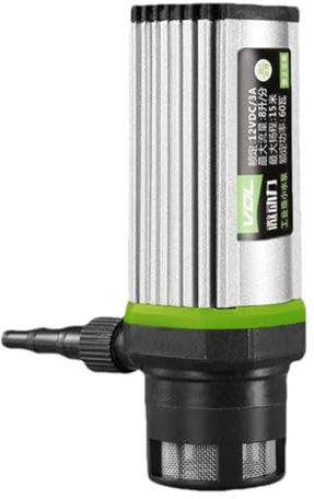 Bomba De Presión - Bomba Sumergible 12V, Bomba De Fuente De Agua | Bomba De Alimentación De Turbina De Agua De Ahorro De Energía Para Fuente, Acuario, Riego De Jardín