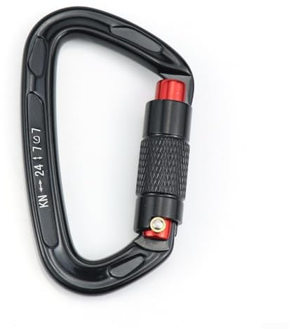 Premium 24KN D Forma Bloccaggio Clip Attrezzatura Essenziale per Attività all'aperto sicure