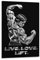 KPOKAHT LIVE.LOVE.LIFT. Arnold Schwarzenegger Poster, Gemälde, Leinwand, Wandkunst, Wohnzimmer, Poster, Gemälde, 40 x 60 cm