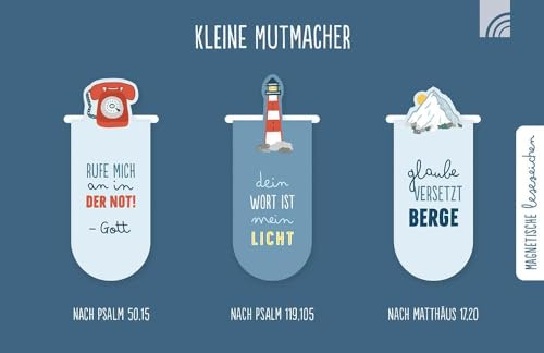 Kleine Mutmacher: Magnetische Lesezeichen