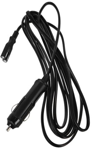 Vaguelly Cordon Alimentation Allume-Cigare pour Réfrigérateur De Voiture Câble De Remplacement Polyvalent pour Glacières Portables Et Nettoyeurs Automobiles Câble Alimentation Compact