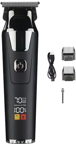 Haarschneider, professionelles elektrisches Schermaschinen-Set, leises kabelloses Fellpflege-Werkzeug, 10 cm, wiederaufladbares Haarschnitt-Set, ideal für Friseure, Zuhause, Kinder, Frauen und