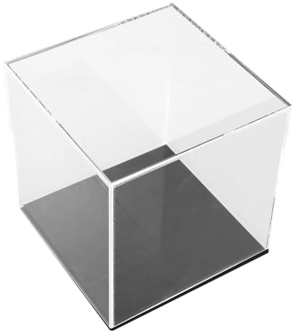 Baseball Vitrine aus Acryl, Transparente Displaybox für Sportbälle | Klarer Würfel mit Minimalistischer Optik, Stabile Ausführung, Passend für Sammlerobjekte und Sportausrüstung