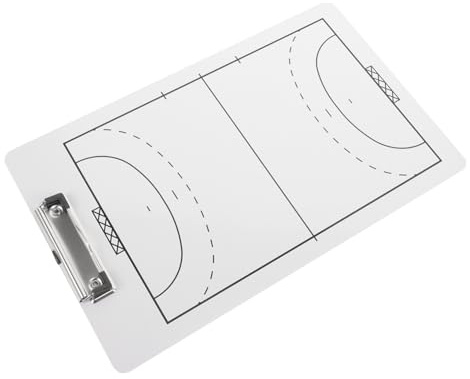 SKISUNO Handball Trainingstafel Klemmbrett Aus Pvc Abwischbare Coaching Markertafel Wetterbeständig Leicht Und Kompakt Für Trainer Spielanalyse Und Teambesprechung